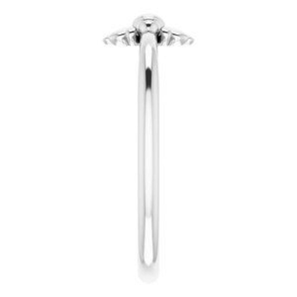 Sterling Silver Stackable Bee Ring - image 4